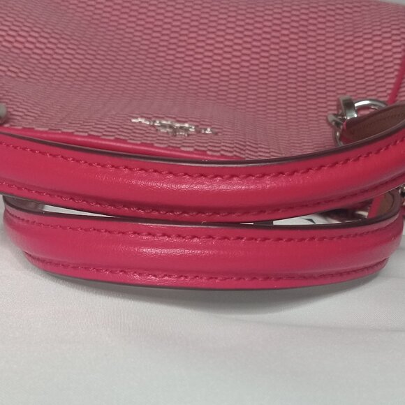 Coach Hot Pink Kelsey Purse - Picture 8 of 9